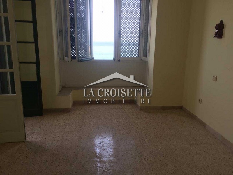 Appartement meublé S+2 vue sur mer à La Marsa