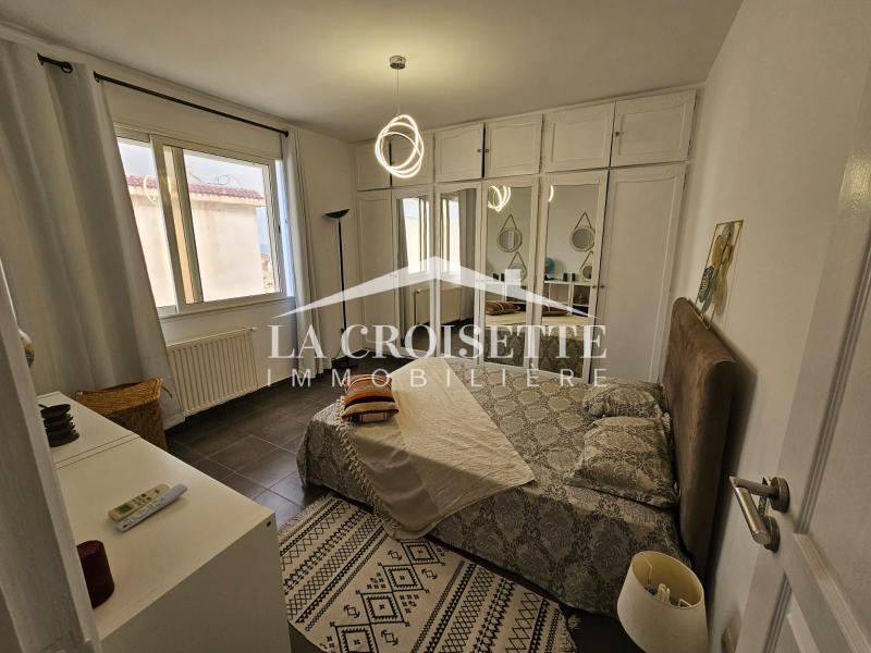Appartement S+2 meublé à La Marsa