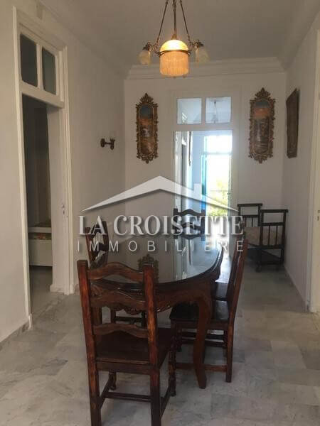 Appartement S+3 meublé à Marsa Ville