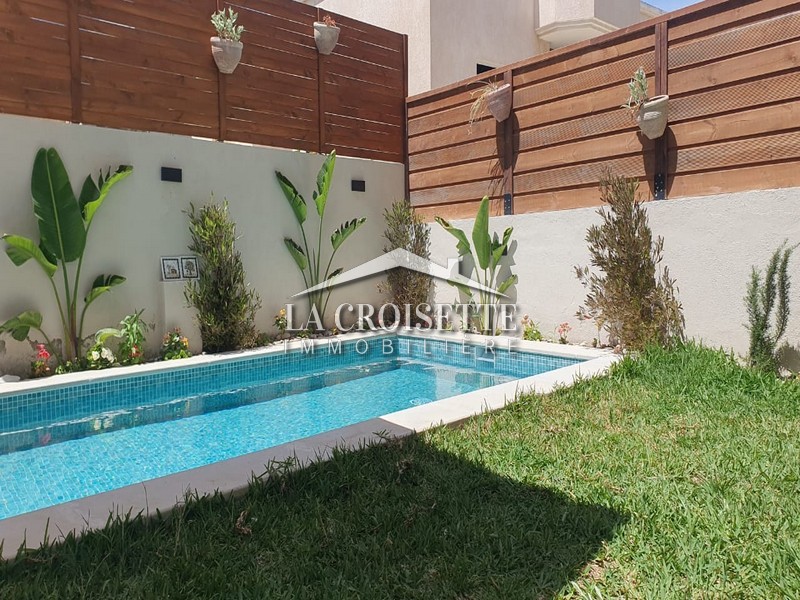 Appartement meublé S+1 avec piscine à La Marsa