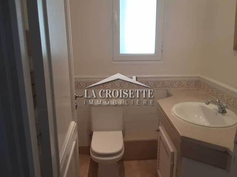 Un appartement S+3 vue sur mer à La Marsa