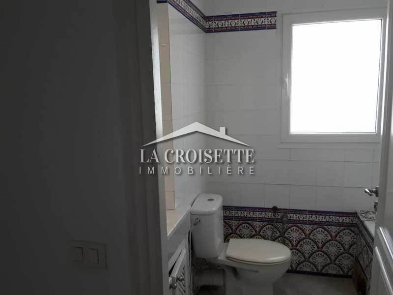 Un appartement S+3 vue sur mer à La Marsa