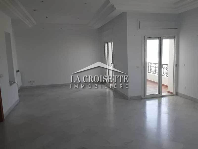 Un appartement S+3 vue sur mer à La Marsa