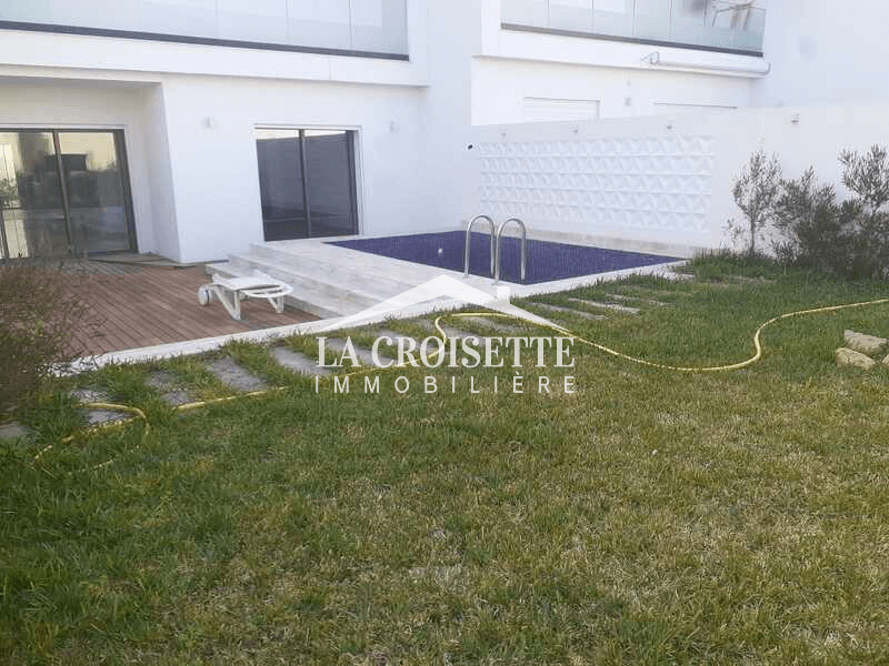 Appartement S+2 avec piscine à Gammarth