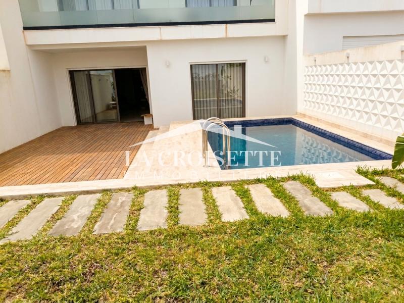 Appartement S+2 meublé avec piscine à Gammarth