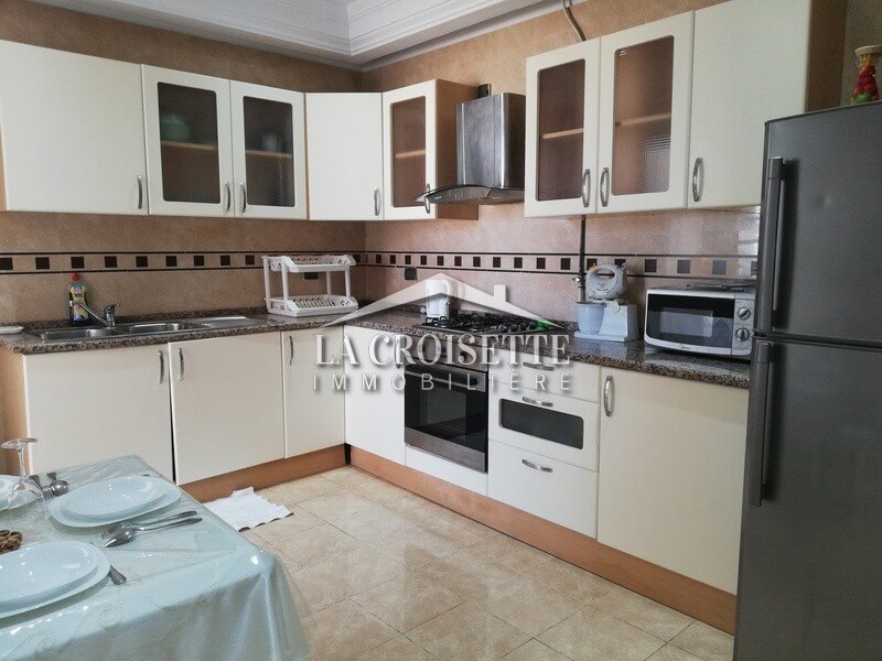 S+2 meublé à Ain Zaghouan nord 