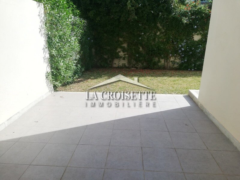 Appartement S+2 avec jardin à La Soukra 