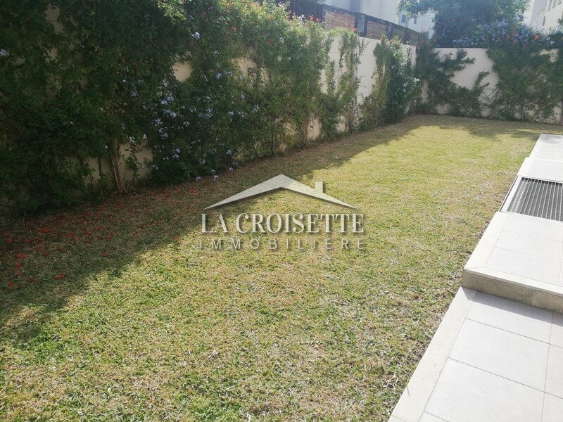 Appartement S+2 avec jardin à La Soukra 