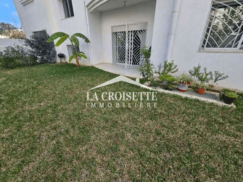 Appartement S+2 avec jardin à La Soukra