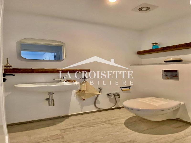 Appartement S+2 avec terrasse meublé à La Marsa