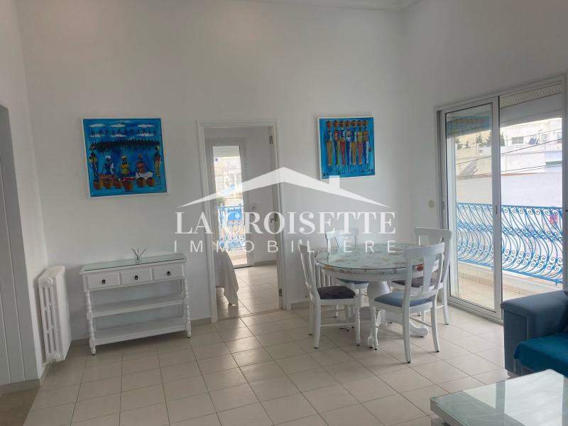 Appartement S+2 meublé à La Marsa