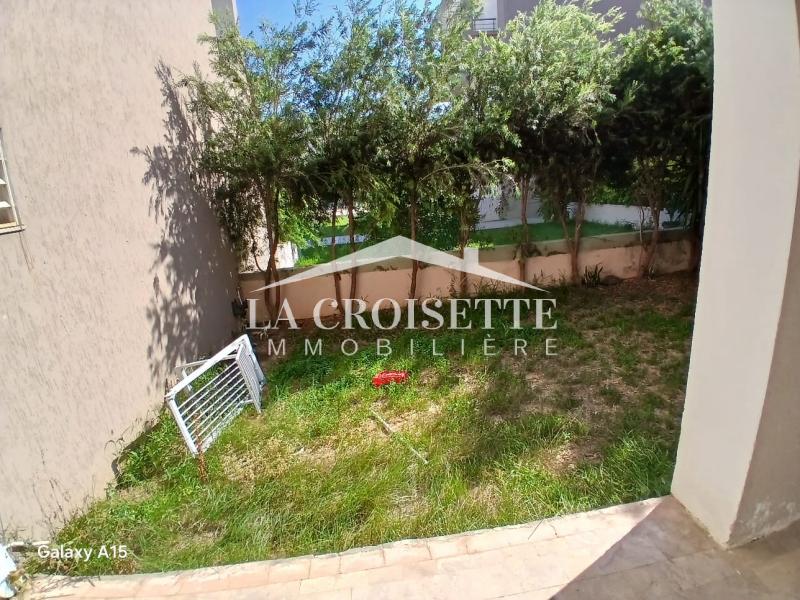 Appartement S+2 avec jardin à La Soukra