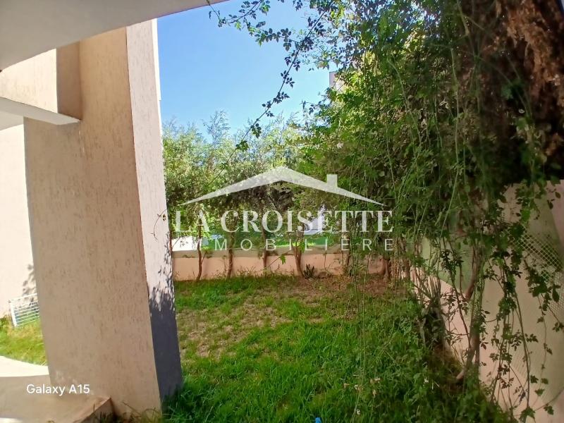 Appartement S+2 avec jardin à La Soukra