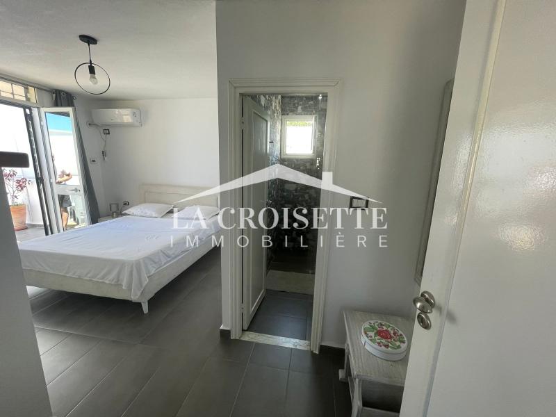 Loft meublé S+1 avec terrasse à La Marsa