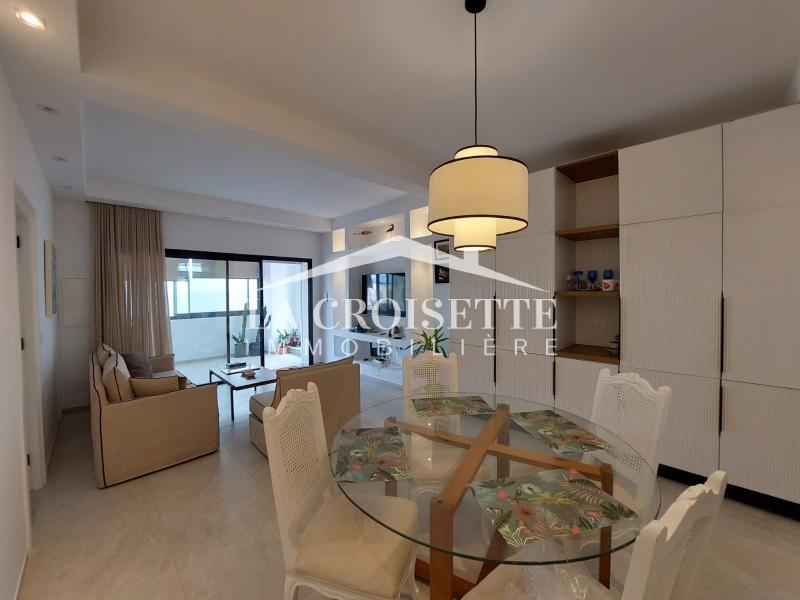 Appartement meublé S+2 pieds dans l'eau à La Marsa