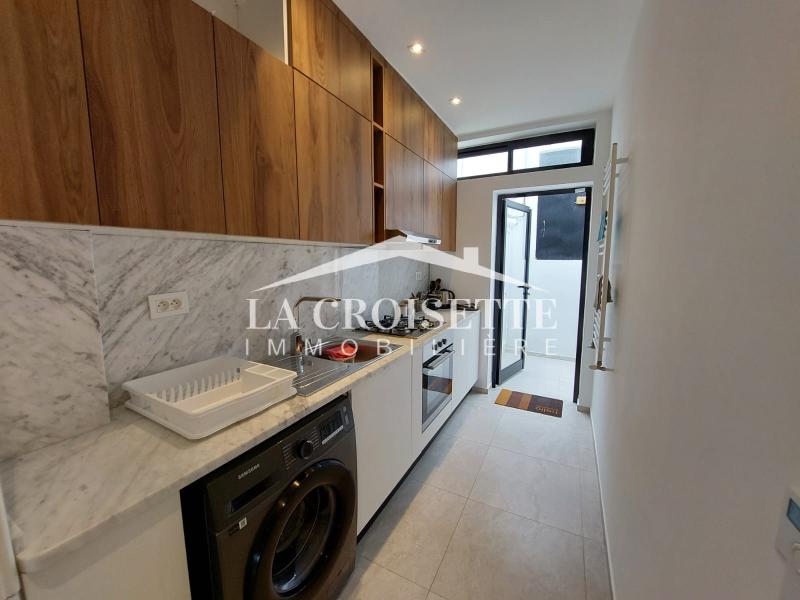 Appartement meublé S+2 pieds dans l'eau à La Marsa