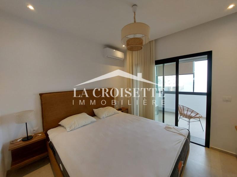 Appartement meublé S+2 pieds dans l'eau à La Marsa