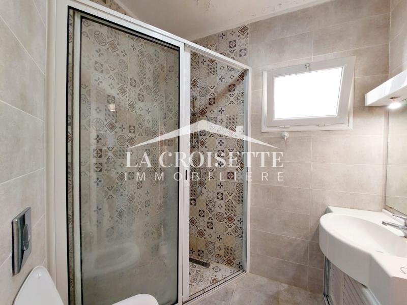 Appartement meublé S+2 vue sur mer à La Marsa