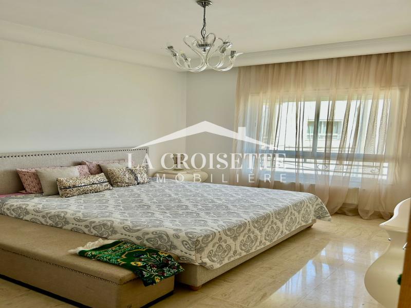 Appartement meublé S+3 avec terrasse aux Jardins de Carthage