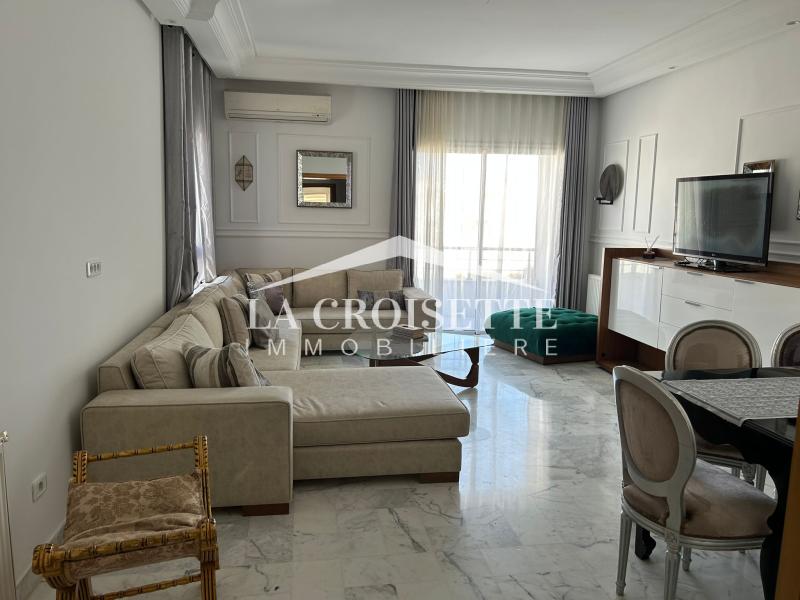Appartement meublé S+3 avec terrasse aux Jardins de Carthage