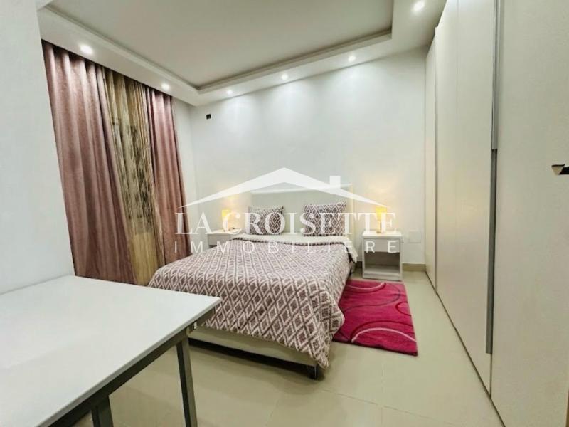 Appartement meublé S+3 avec piscine couverte à Gammarth