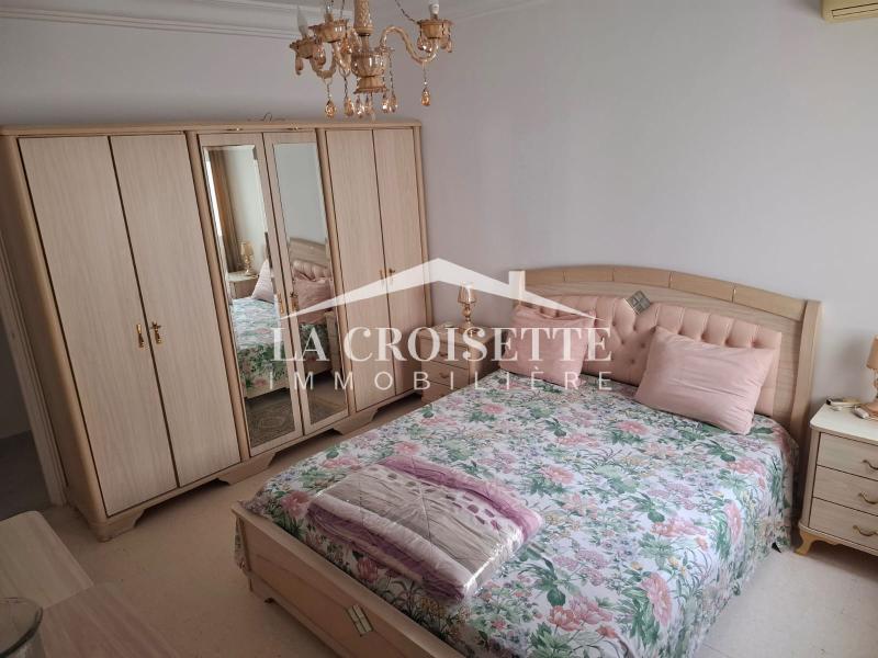 Appartement S+2 meublé à La Marsa