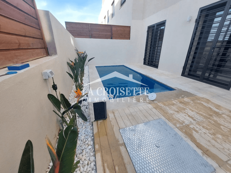 Appartement S+2 avec piscine à La Marsa