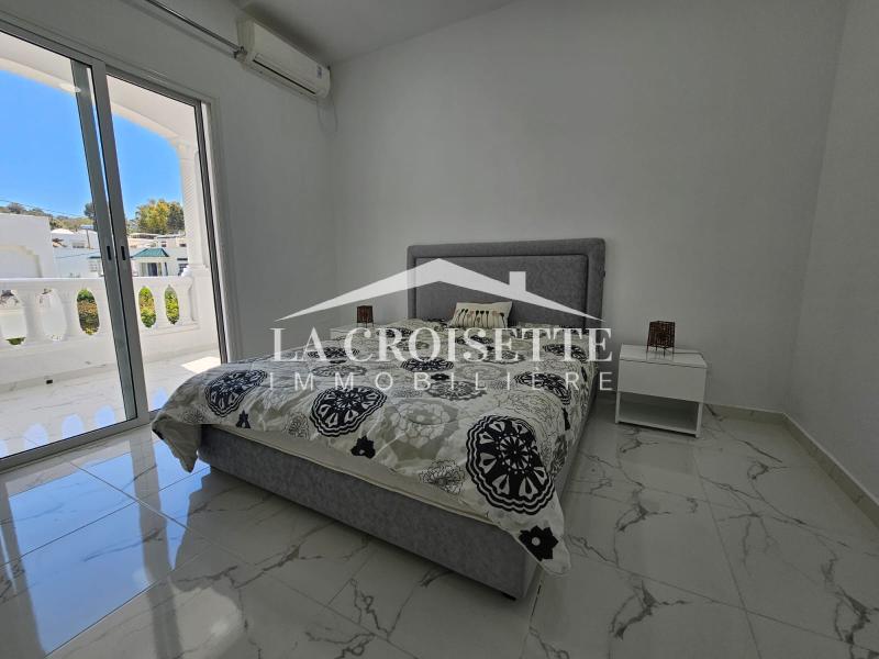 Etage de villa meublé S+2 vue sur mer à La Marsa