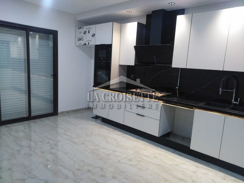 Appartement S+2 avec Jardin à Ain Zaghouan Nord