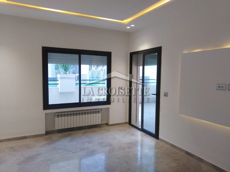 Appartement S+2 avec Jardin à Ain Zaghouan Nord