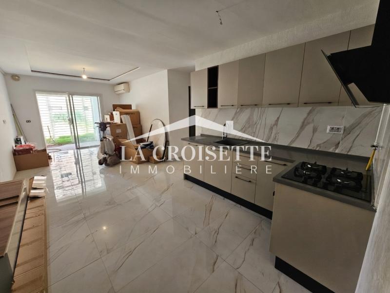 Appartement S+2 avec jardin à La nouvelle Soukra 