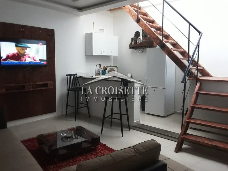 Un duplex S+2 meublé à Carthage 