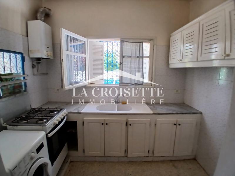 Duplex meublé S+3 avec terrasse à La Marsa