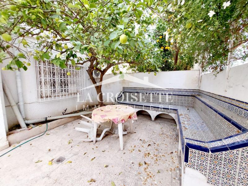 Duplex S+4 avec jardin à La Marsa
