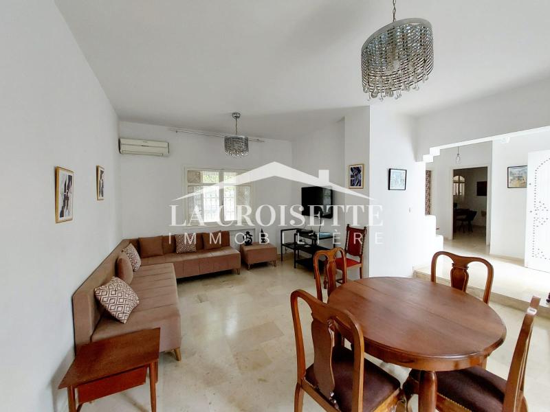 Duplex S+4 avec jardin à La Marsa