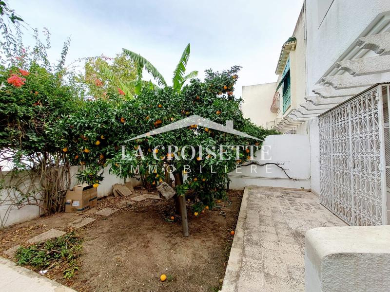 Duplex S+4 avec jardin à La Marsa