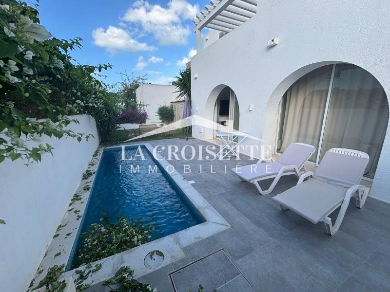 Duplex meublé S+3 avec piscine