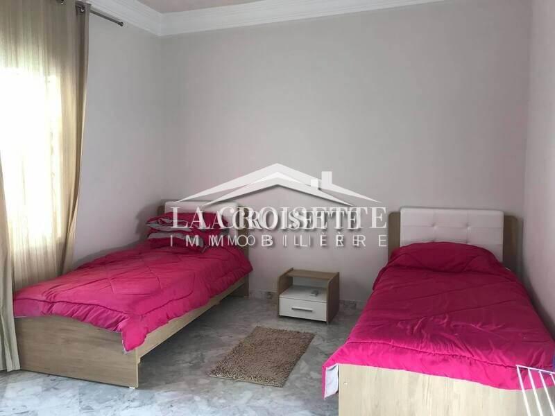 Duplex meublé S+2 avec errasse vue sur mer