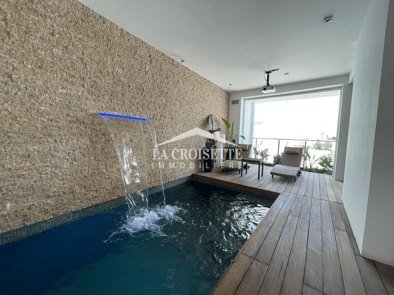 Duplex S+4 avec terrasse et piscine à Ain Zaghouan Nord