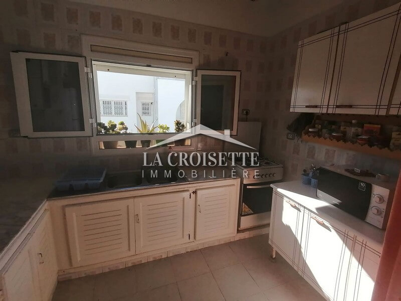 Joli étage de villa meublé à La Marsa