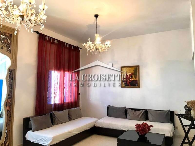 Un étage de villa S+3 meublé à Sidi Bou Said