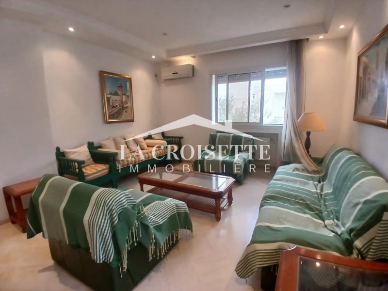 Étage de villa meublé S+3 à La Marsa