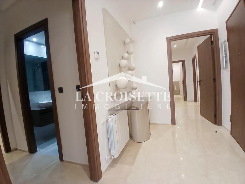 Penthouse S+4 meublé aux Jardins de Carthage
