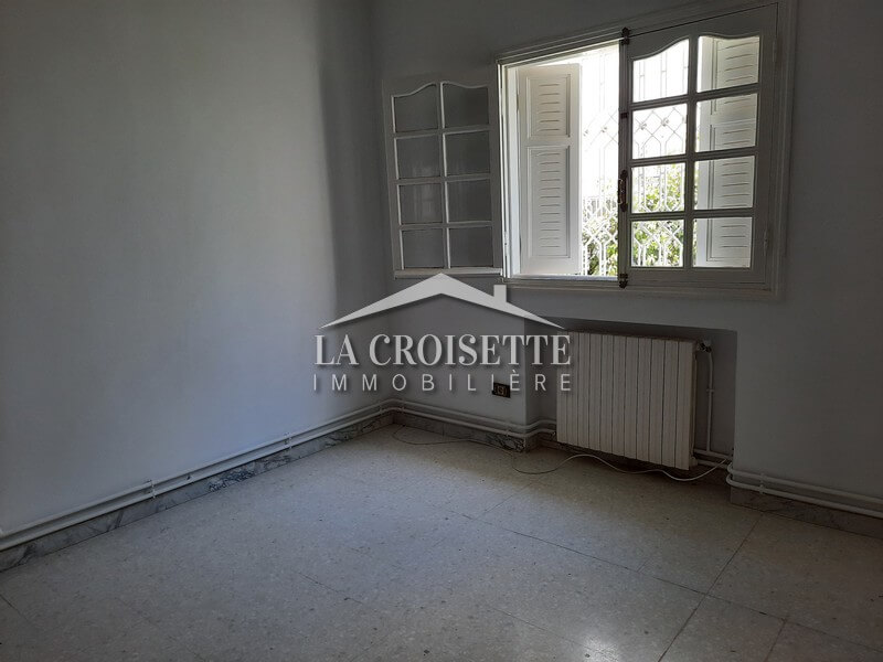 Un rez-de-chaussée de villa S+4 à La Marsa