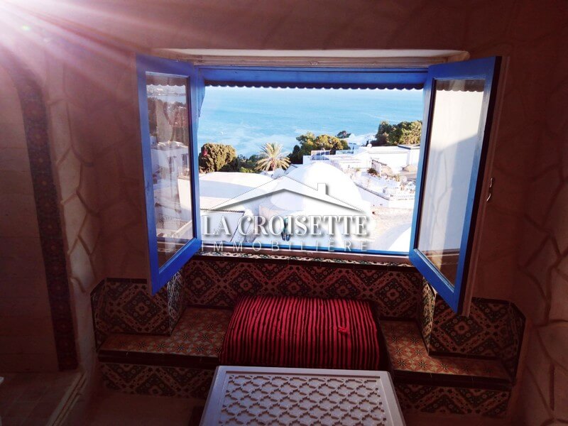 Une villa meublée S+4 vue mer à Sidi Bou Said  