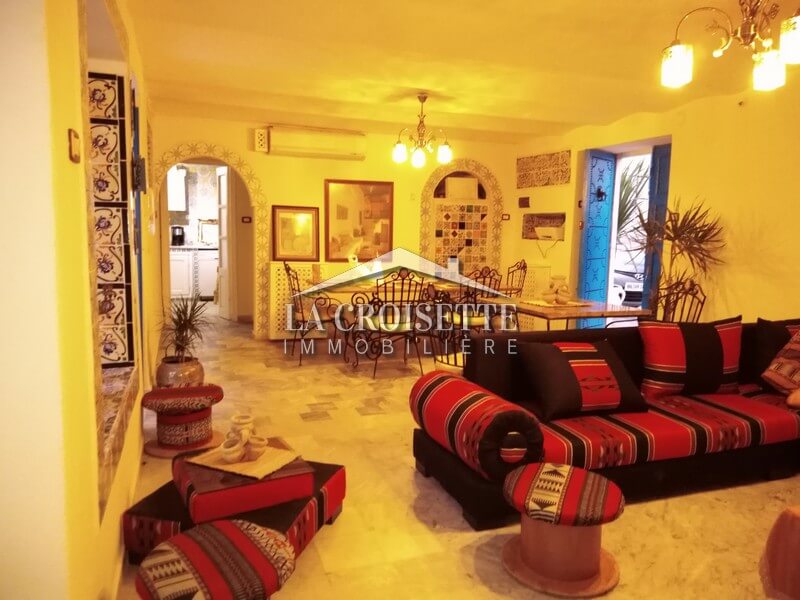 Une villa meublée S+4 vue mer à Sidi Bou Said  
