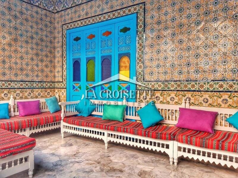 Une villa meublée S+4 vue mer à Sidi Bou Said  