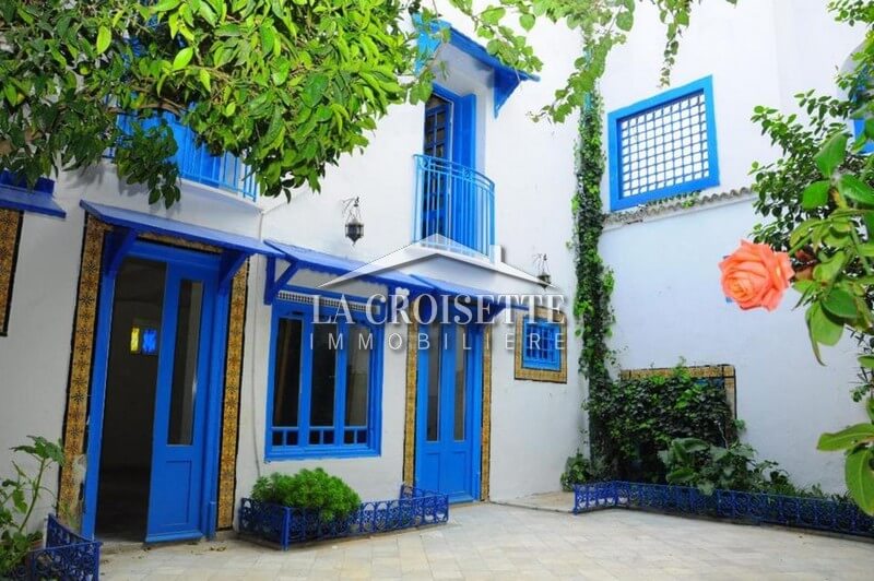 Une villa meublée S+4 vue mer à Sidi Bou Said  