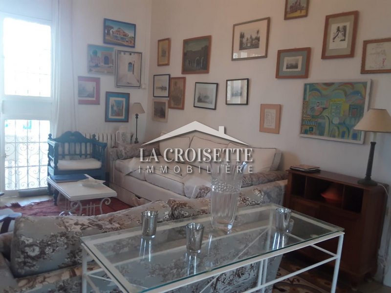 Villa S+3 meublée à La Marsa 