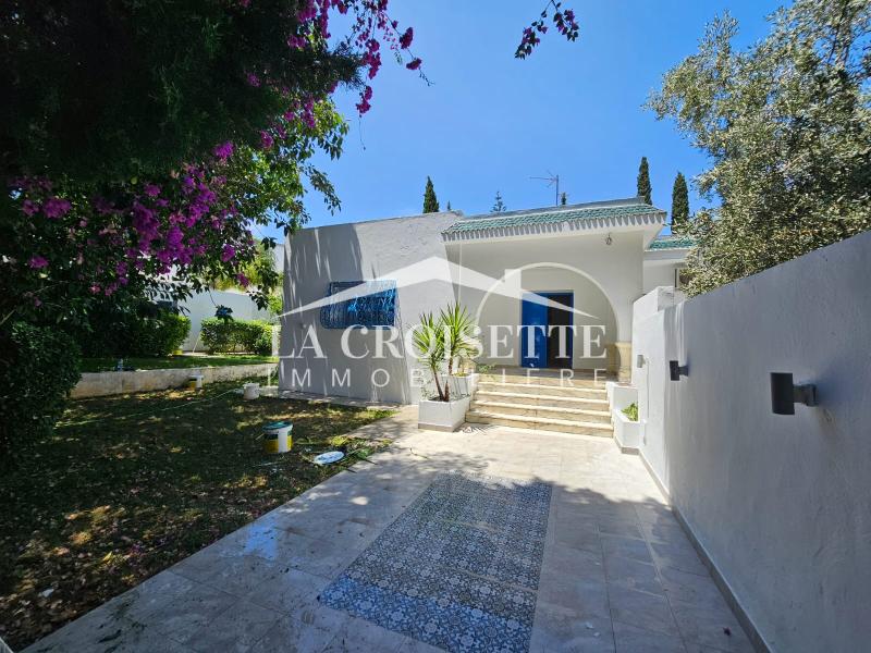 Villa S+4 plain-pied à Sidi Bou Saïd